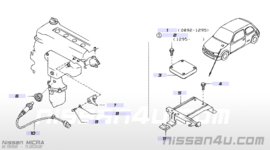 Computer/ECU Nissan Micra K11 CG13DE 23710-99B60