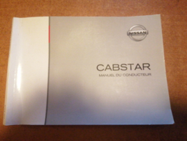 Instructieboekje ''Nissan Cabstar'' OM11F-0F24E1E