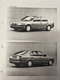 Product bulletin ''Nissan Primera model P10'' introduktie mededeling. Gebruikt.