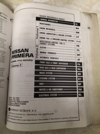 Service manual '' Model P10 series SM3E-P10SE0E Supplement II'' Volume 1 + 2 + 3 Used part.