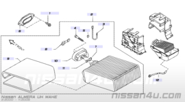Aircoverdamper Nissan N16/ P12 27280-AV60A
