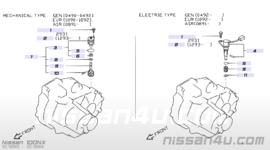 Sensor speedometer Nissan 25010-87Y00 B13/ N14/ W10/ Y10