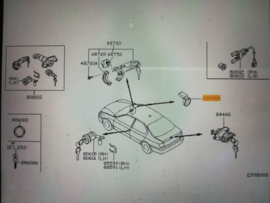 Control unit-immobilizer Nissan 28590-C9902 VIN SJNFCAP11U0550029 Used part.
