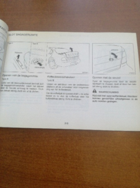 Instructieboekje '' Nissan Maxima QX'' OM4D-0A32E1E