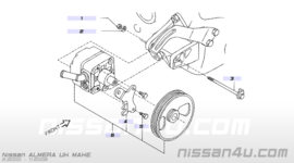 Montagebout stuurpomp QG15/QG16/QG18/VQ35 Nissan 49149-4M400 N16/ P11/ P12/ R50/ V10/ WP11