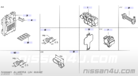 Zekeringenkast Nissan Almera N16 24350-5M300