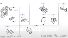 Block-junction Nissan Almera N16 24350-5M300
