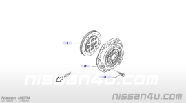 Koppelingsplaat 160mm Nissan Micra K10 30100-01B94