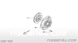 Disc clutch 160mm Nissan Micra K10 30100-01B94