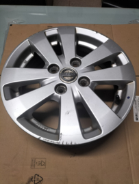 Aluminium velg 14X4 1/2J Nissan Pixo UA0 40300-4A00L Gebruikt. Lichte schade.