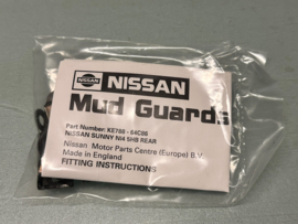 Spatlappenset achteras Nissan Sunny N14 KE788-64C86 Origineel.