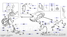 Relais ABS-module Nissan 47605-1M200 N15/Y10