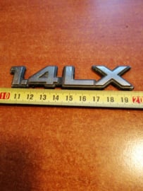 Embleem 1.4LX Nissan Sunny N14 90898-63C01 Gebruikt.