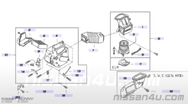 Core front heater Nissan 27145-04A00 B11/ N12 Original.