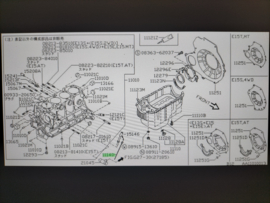 Motoroliepeilstok Nissan Sunny N13 / Nissan Cherry N12 11140-17M08
