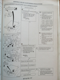 Werkplaatshandboek '' Model B12 en N13 Supplement '' SM7D-N13SG0