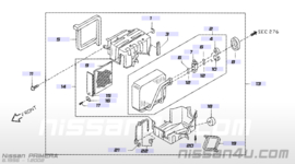 Bevestigingsclip airco-unit Nissan K11/ P11/ WP11 21489-2F900