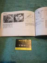 Instructieboekje ''Nissan Bluebird T72'' OM9D-T72H1