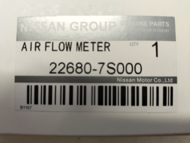 Luchtmassameter Nissan 22680-7S000 CK12/ D22/ D22SS/ E11/ F15/ J10/ K12/ K13/ M20M/ R35/ R51/ T30/ T31/ Y62/ Z12/ Z33/ Z34/  Z50/ Z51 Origineel.