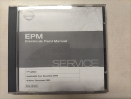 Electronic paint manual Nissan PM5A00-1ALLE0E (7711347719) Used part.