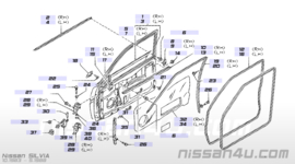 Scharnierpin Nissan 80406-V5002