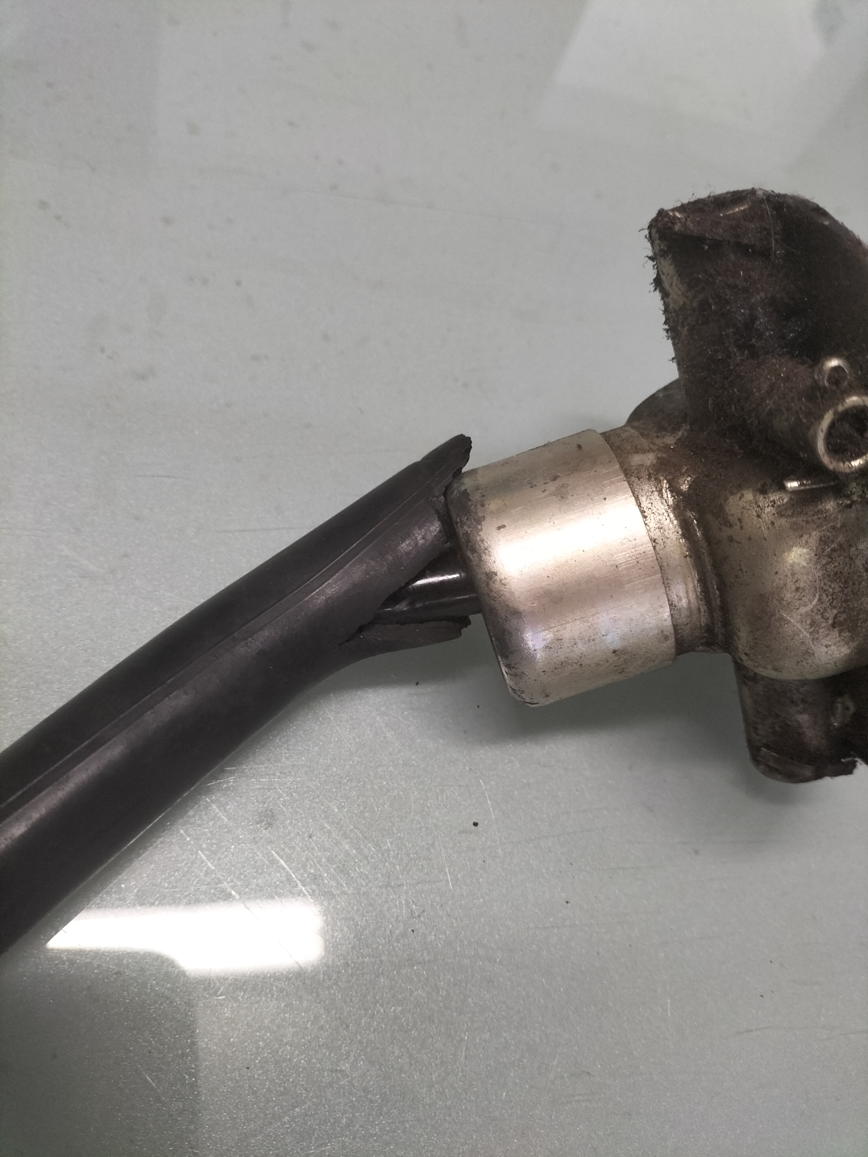 Schakelpookstang Datsun Cherry E10 34110-M0202 Gebruikt.