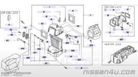 Kachelweerstand Nissan Terrano2 R20 27761-0F000 Origineel.