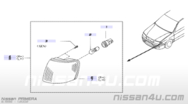 Knipperlicht rechtsvoor Nissan Primera P11/WP11 26130-2F000