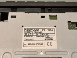 Kenwood KRC-152LA cassette-autoradio Nieuw.
