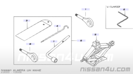 Wrench-wheel nut Nissan 99545-2F000 N16/ J10/ P11/ P12/ V10/ WP11