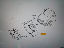 Control module aanvullende verwarming Nissan Qashqai J11 27120-00Q2G (271203982R) Gebruikt.