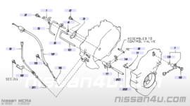 Oliepeilstok automaatbak Nissan Micra K11 31086-41B00