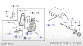 Lamp clearance, left-hand Nissan Micra K10 26145-01B75 New.