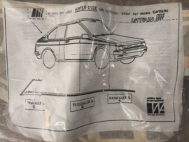 Stripingset Nissan Cherry N10 ACCWB-2KN10-1 Original.