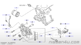 Sensor unit-engine revolution CD20 Nissan 23731-2J615 N15/ P11/ WP11/ Y10 New.