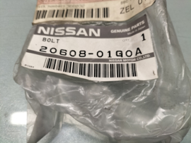 bevestigingsbout Nissan 20608-01G0A Origineel.