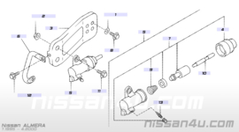 Koppelingscilinder versnellingsbak CD17 / CD20 / GA16DE Nissan 30620-71N21