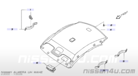 Hemeltje Nissan Almera N16 73910-BN510