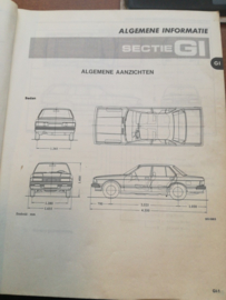 Servicehandleiding '' Model 910 serie Datsun Bluebird '' SM0D-0910H0