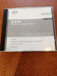 Electronic Service Manual '' Model E11 series '' Nissan Note E11 SM6E00-1E11E0E