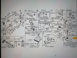 Module-ADAS Nissan Leaf ZE1E 284E7-5SP1B (284E7-5SA7B) Origineel.