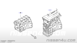 Engine bare SR20DE Nissan Almera Tino V10 / Nissan Primera P11 10102-9FPSB P11/ V10 Used part.