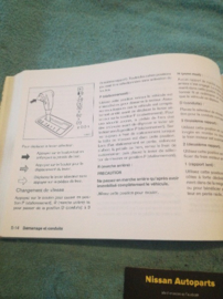 Instructieboekje ''Nissan Navara D40'' D40-R3 Franstalig