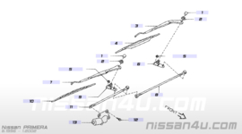 Ruitenwissermotor Nissan Primera P11/WP11 28810-2F900