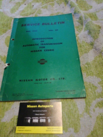 Service bulletin Nissan Datsun volume 60 Datsun Cedric