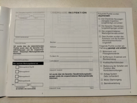 ''Kundendienstheft benzinmotor und dieselmotor'' 8200235701