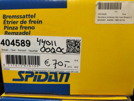 Remklauw linksachter Nissan NV400 X62 44011-00Q0C Nieuw
