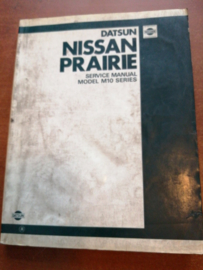Service manual '' model M10 series ''  Nissan Prairie M10 SM3E-0M10G0 Used part.
