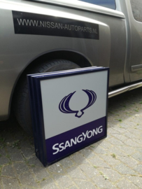 Reclamezuil Ssangyong