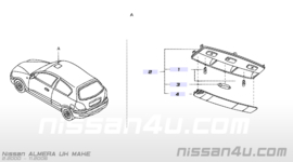 Interieurverlichting Nissan 26430-BN70A N16/ V10